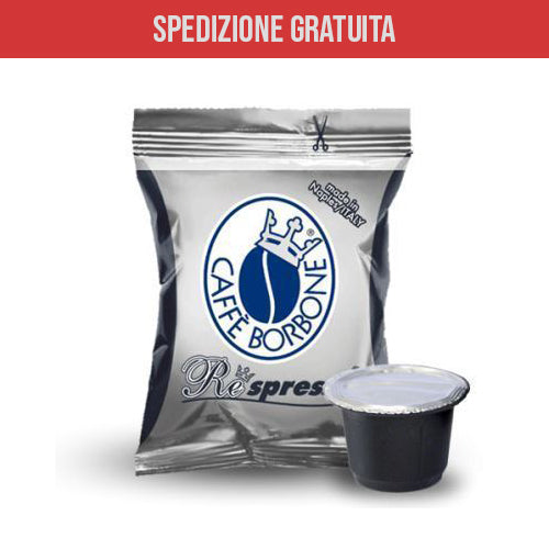 RESPRESSO CAPSULE BORBONE Miscela NERA da 800 compatibile Nespresso *
