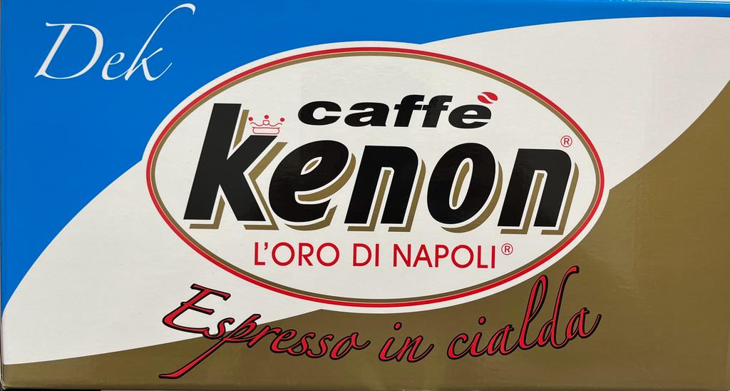 KENON Decaffeinato espresso in cialde 44mm box 150 + kit incluso