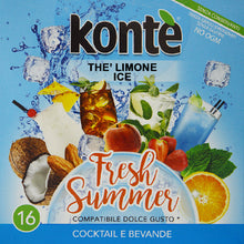 Carica l&#39;immagine nel visualizzatore di Gallery, Kontè Cocktail Capsule compatibili Dolce Gusto THE&#39; Limone ICE
